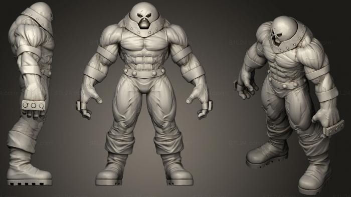 Figurines heroes, monsters and demons (Juggernaut Fanart, STKM_0911) 3D models for cnc
